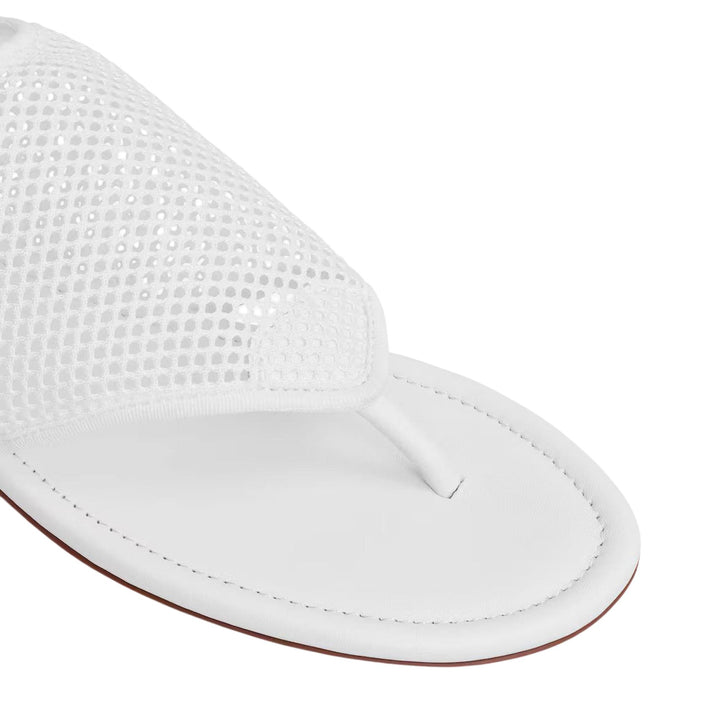 Club21 - ALAIA - Tong Sandals Mesh - FLAT SANDALS - White