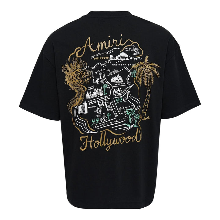 Club21 - AMIRI - Hollywood Oversized Tee - TEES - Black