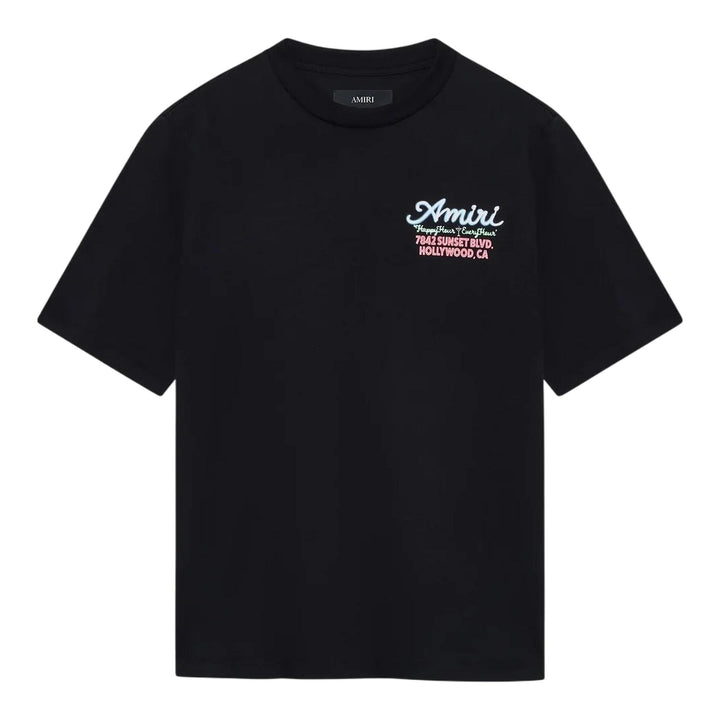 Club21 - AMIRI - Neon Lights Os Tee - TEES - Black