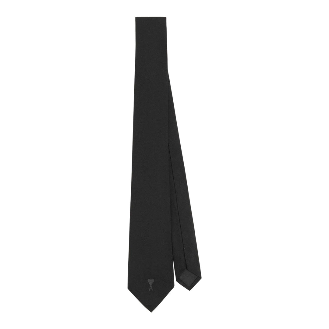 Club21 - AMI - Black Adc Tie - TIES - Charcoal