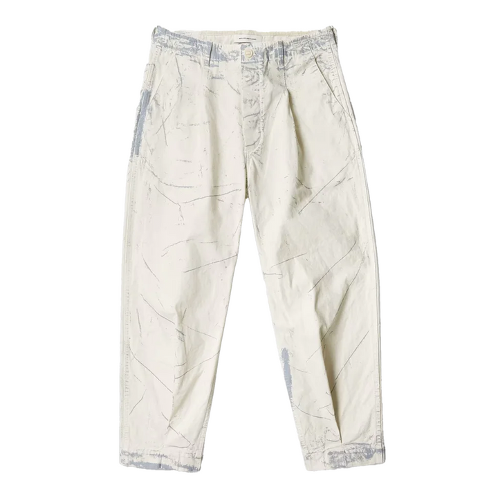 Cotton Cargo Pants Hand Painted