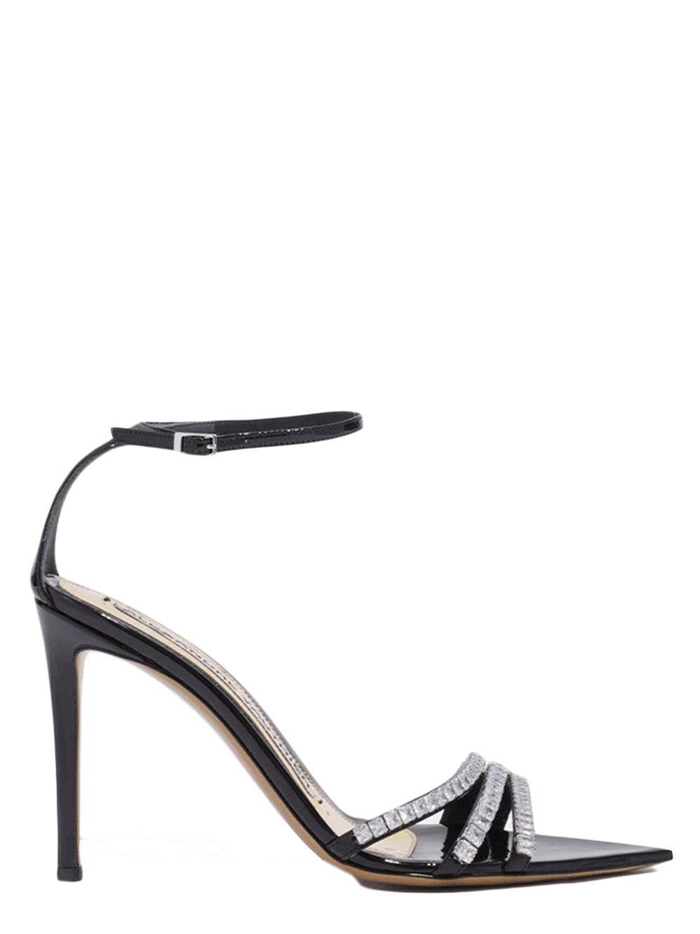 Pointed Slingback Heels With Details –