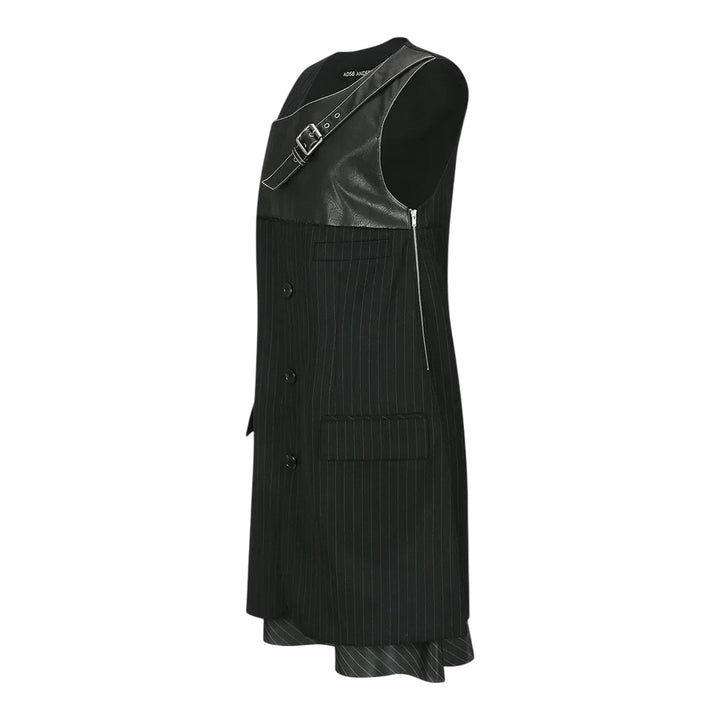 Club21 - Andersson Bell - Blazer Cut Sleeveless Dress - WOVEN DRESSES - Black