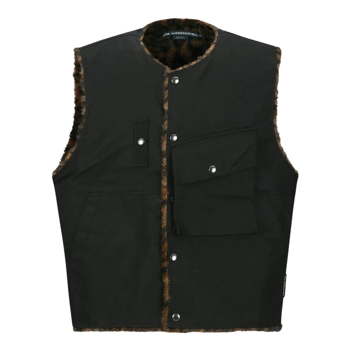 Club21 - Andersson Bell - Collarless Pocket Vest - VESTS - Black