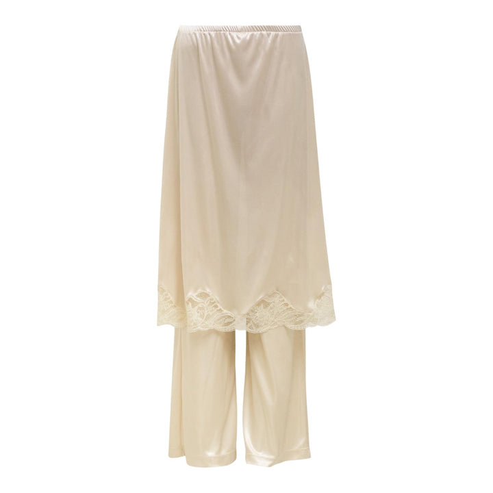 Club21 - Ashley Williams - Lingerie Trousers - PANTS - Beige