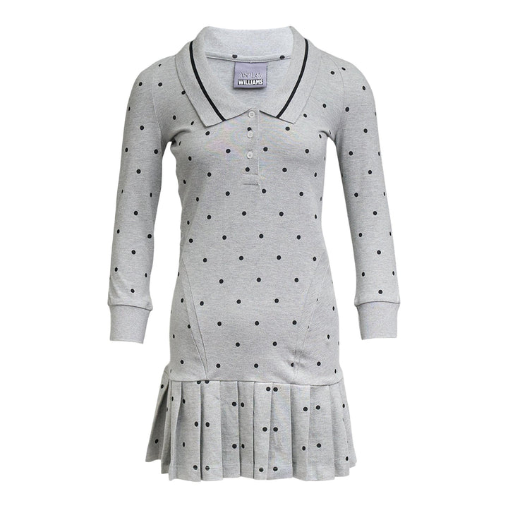 Club21 - Ashley Williams - Long Sleeve Amelia Dress - KNIT DRESSES - Grey