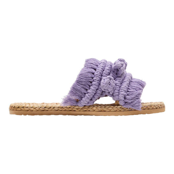 BAANSTRAW_Macrame_Slippers_Purple