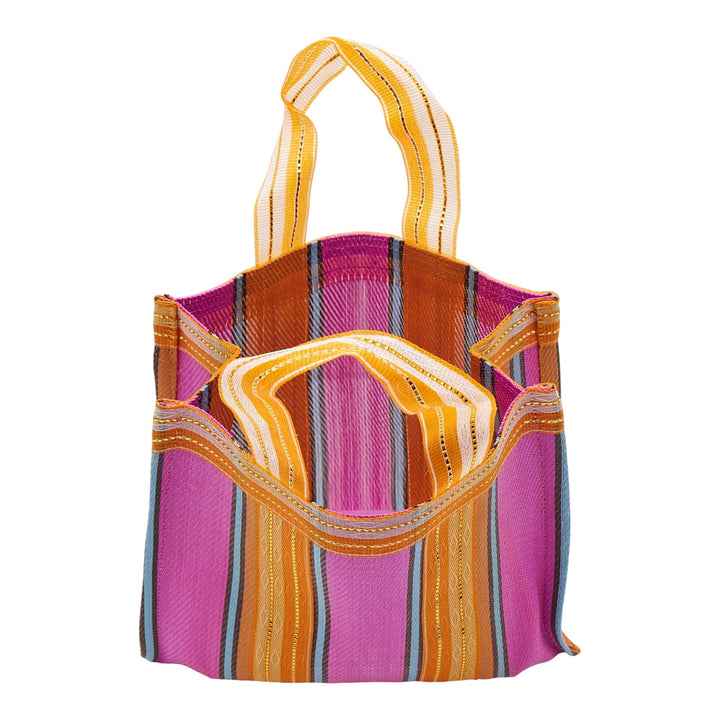 Club21 - BANGKOK BASKET - Nylon Bag Small - TOTES - Pink