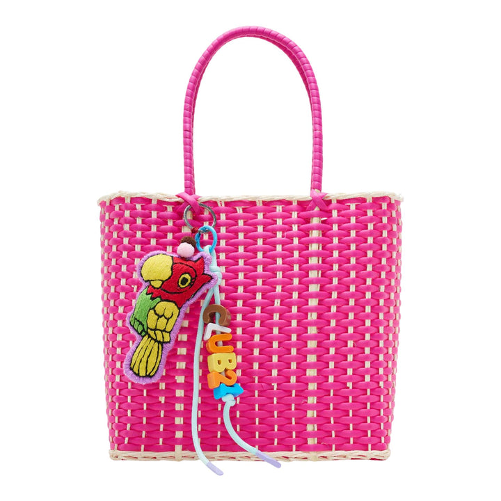 Club21 - BANGKOK BASKET - Woven Basket Medium - TOTES - Pink