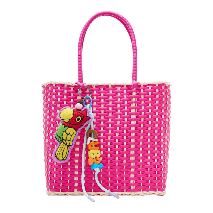 Club21 - BANGKOK BASKET - Woven Basket Medium - TOTES - Pink
