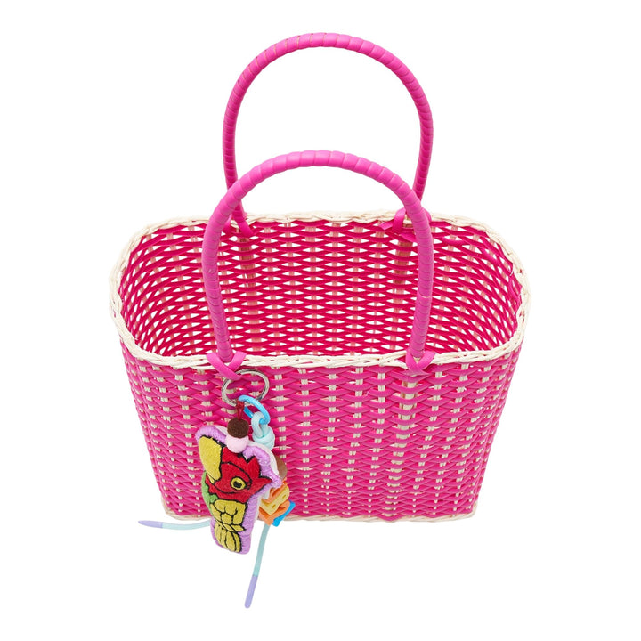 Club21 - BANGKOK BASKET - Woven Basket Medium - TOTES - Pink