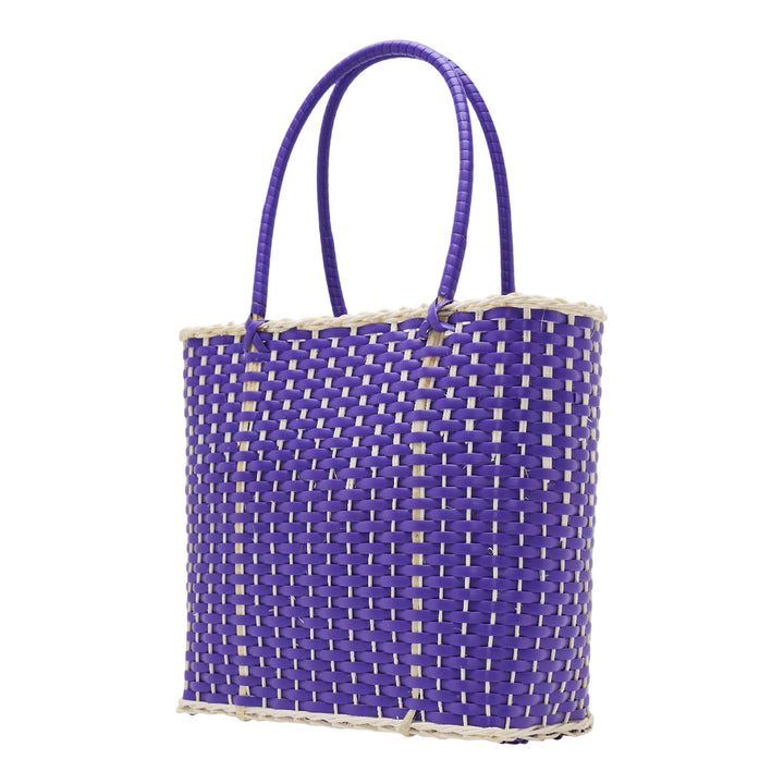 Club21 - BANGKOK BASKET - Woven Basket Medium - TOTES - Purple