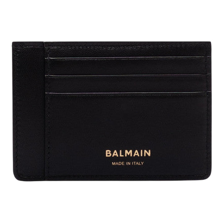 Club21 - Balmain - Anthem Card Holder Calfskin - CARD CASES - Black