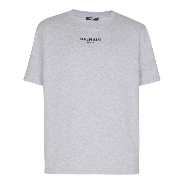 Club21 - Balmain - Embroidered Logo T-Shirt - TEES - Grey