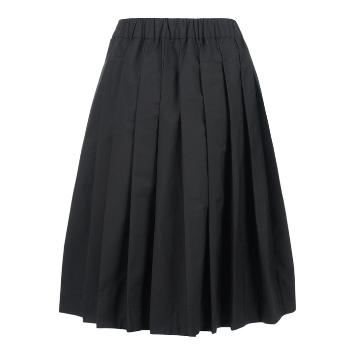 Club21 - Biyan - Cotton Print Pleated Knee Length Skirt - SKIRTS - Blue