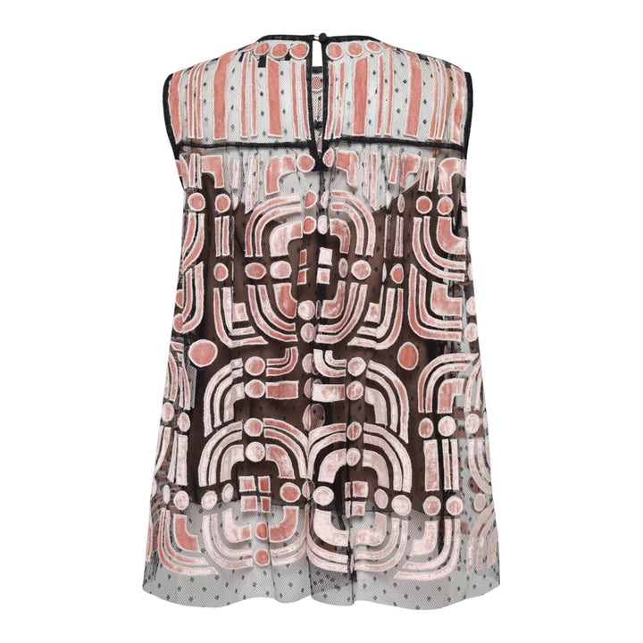 Club21 - Biyan - Dot Tulle Sleeveless Top - TANK TOPS - Pink