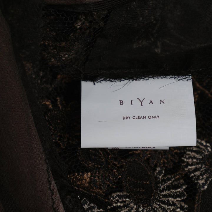 Club21 - Biyan - Embroidered And 3D Dot Tulle Dress - WOVEN DRESSES - Black