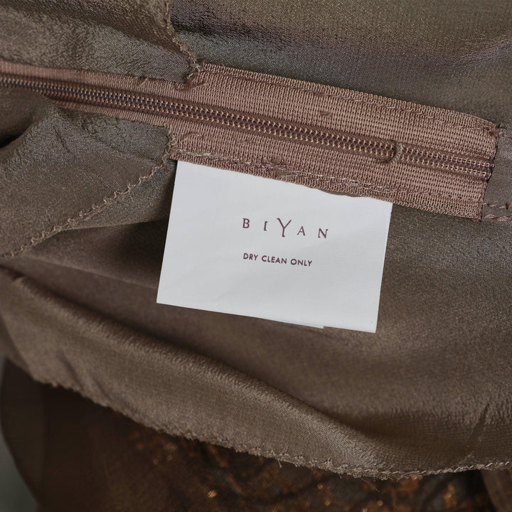 Club21 - Biyan - Lace Blouse With Velvet Embroidery - WOVEN TOPS - Bronze