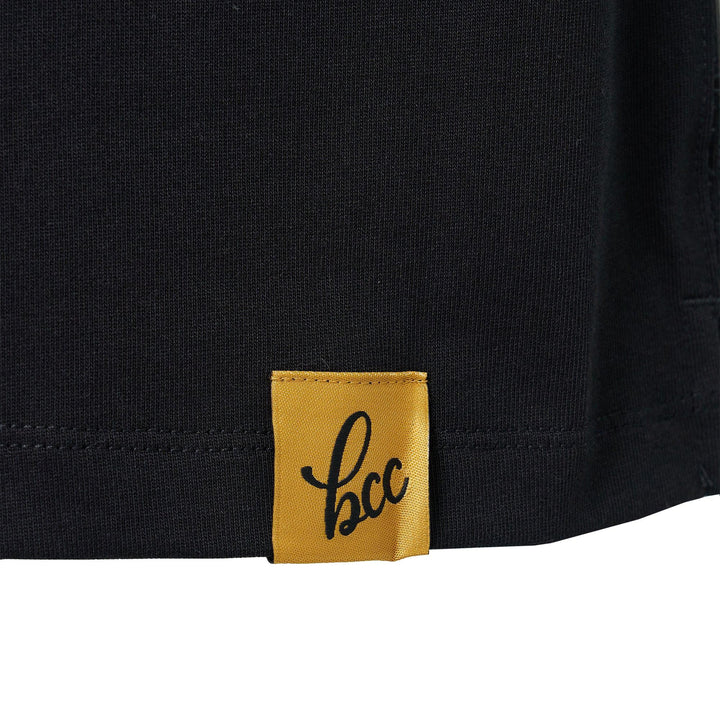 Club21 - Blackjack - Label T-Shirt - TEES - Black