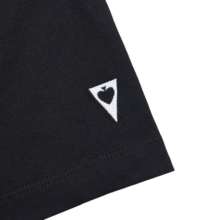 Club21 - Blackjack - Label T-Shirt - TEES - Black