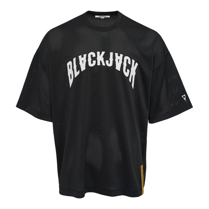 Club21 - Blackjack - Mesh T-Shirt - TEES - Black