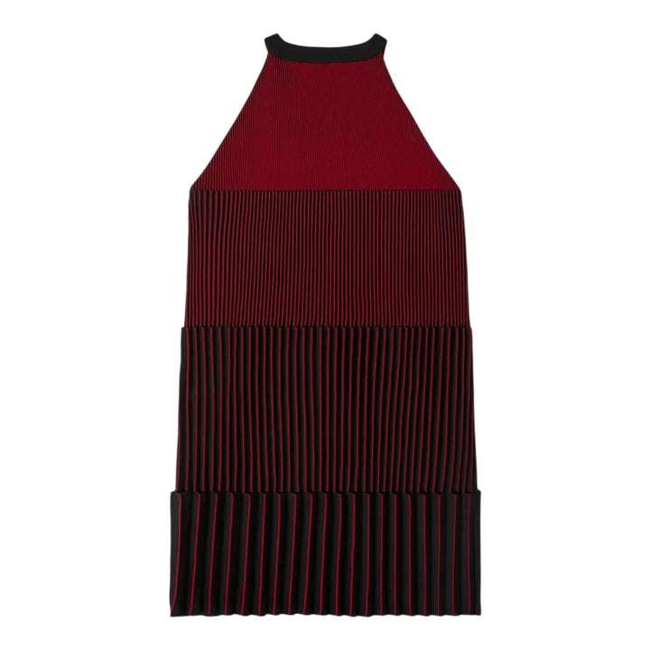 Club21 - CFCL - Accordion Sleeveless Mini Dress - DRESSES - Maroon