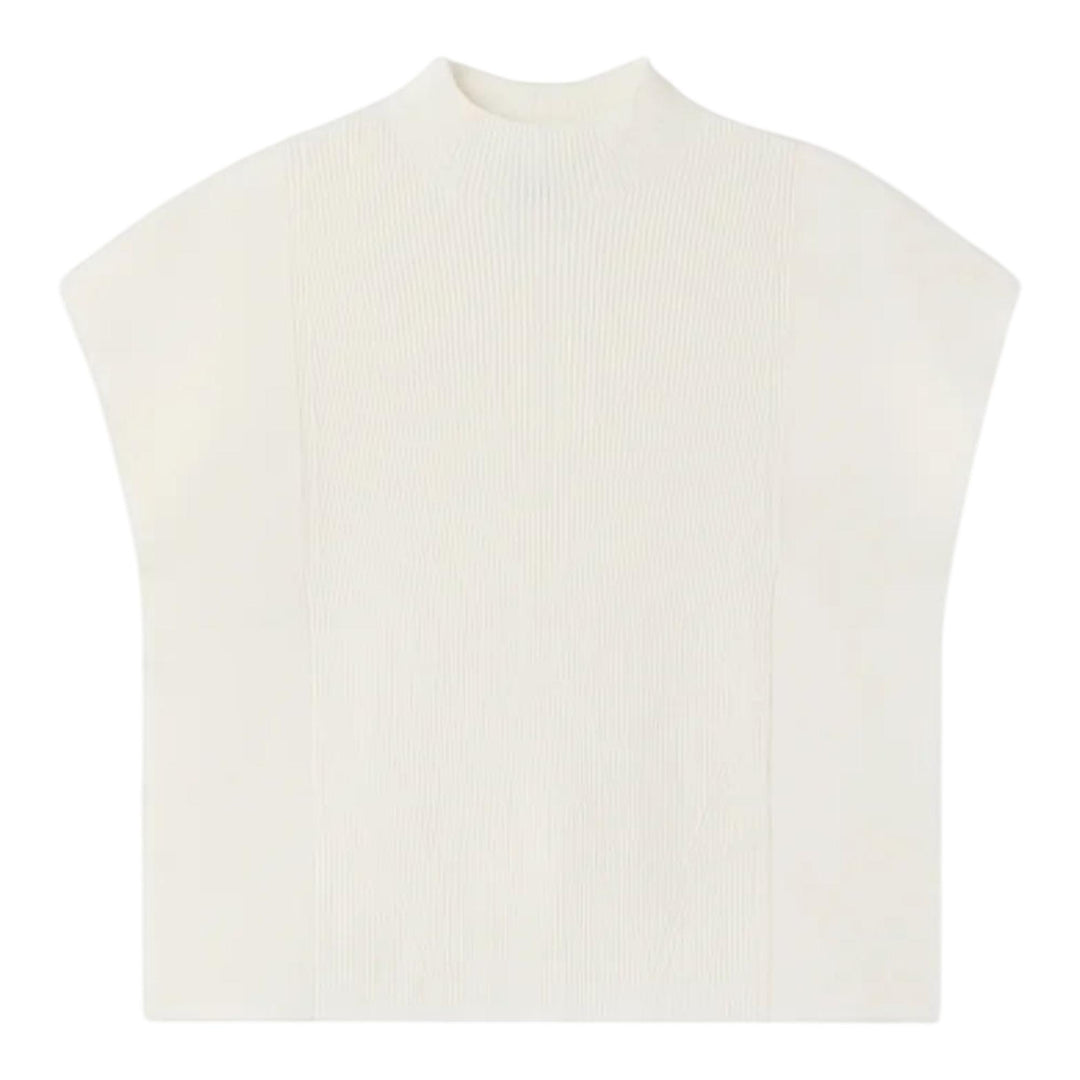 Club21 - CFCL - Portrait Crease Top - WOVEN TOPS - White
