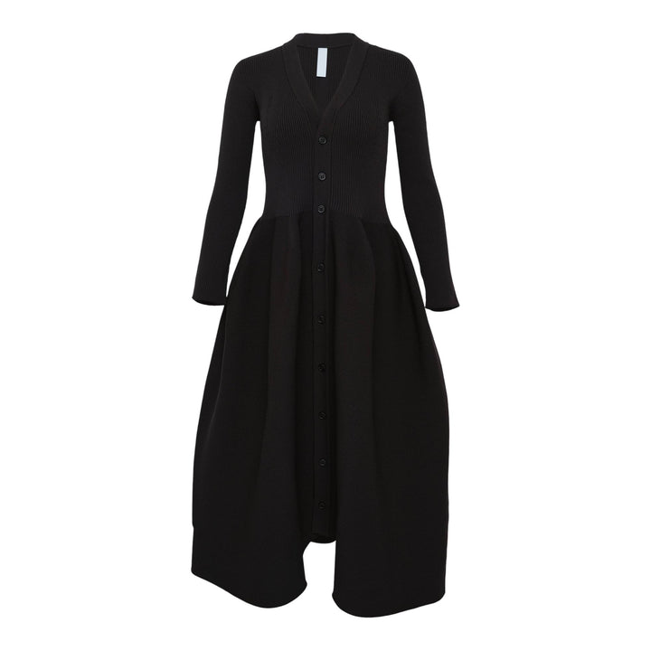 Club21 - CFCL - Pottery Long Sleeve Cardigan Dress - KNIT DRESSES - Black