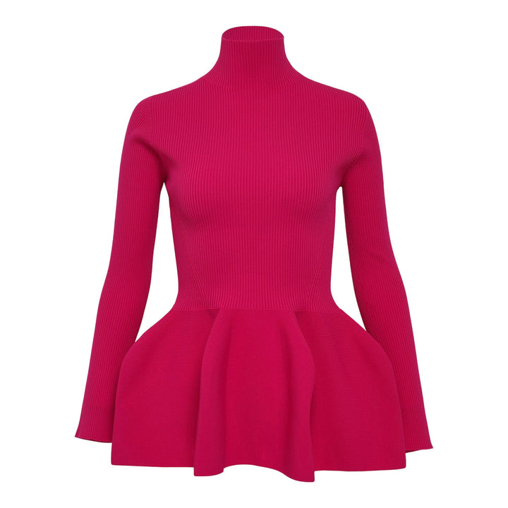 Club21 - CFCL - Pottery Mockneck Long Sleeve Top - KNIT TOPS - Pink