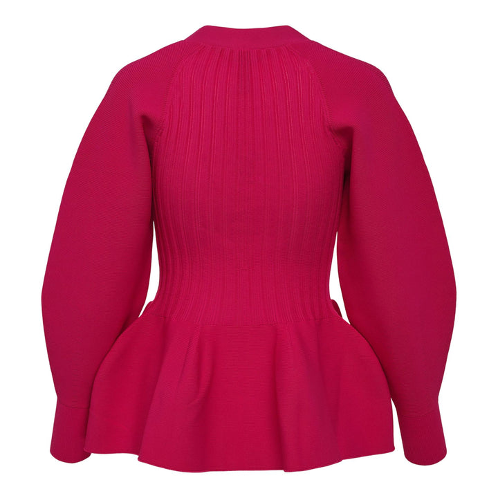 Club21 - CFCL - Pottery Puff Sleeve Cardigan - CARDIGANS - Pink