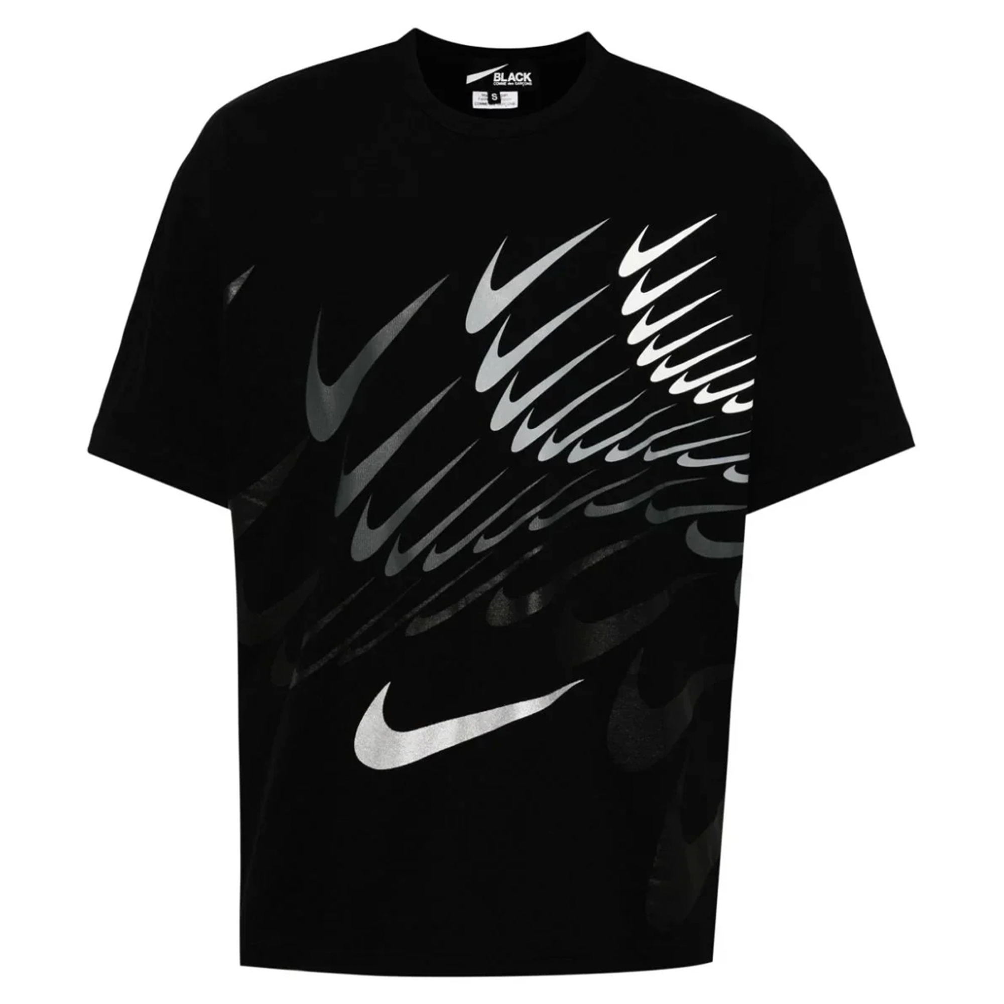 black comme des garcons nike t shirt
