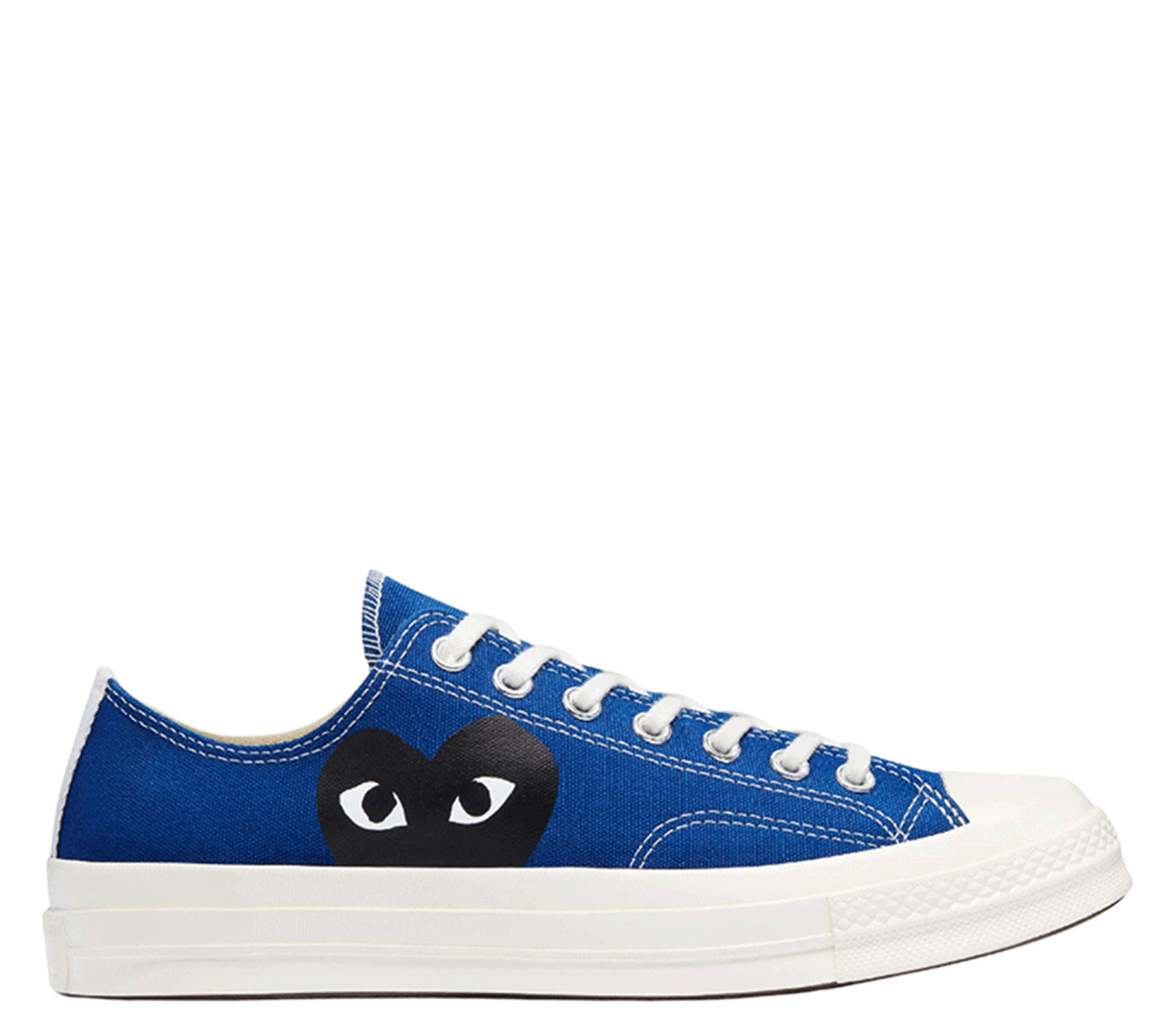 Converse Black Heart Blue Low Top Club21