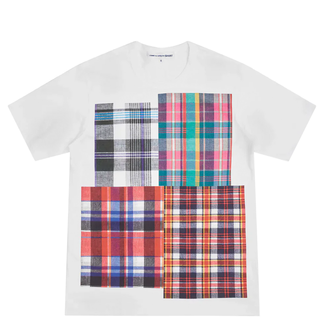 Checked Patch Tee