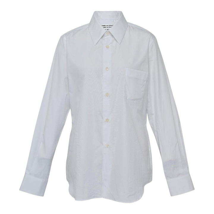 Club21 - COMME des GARCONS COMME des GARCONS - CDG CDG Teiban Cotton Broad Blouse - BLOUSES - White