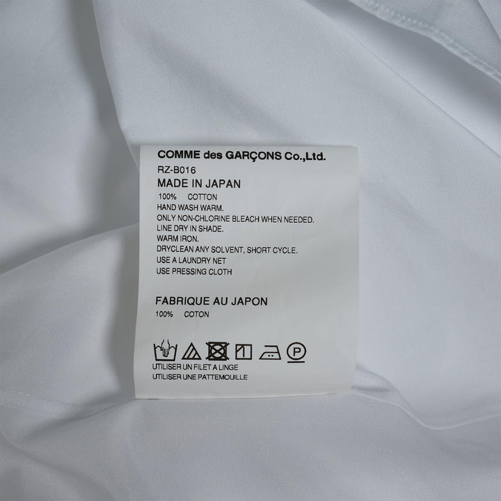 Club21 - COMME des GARCONS COMME des GARCONS - CDG CDG Teiban Cotton Broad Blouse - BLOUSES - White