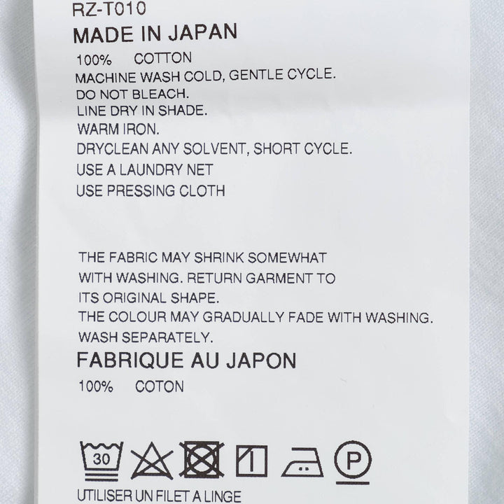 Club21 - COMME des GARCONS COMME des GARCONS - CDG CDG Teiban Cotton Fraise Short Sleeve Tee - TEES - White