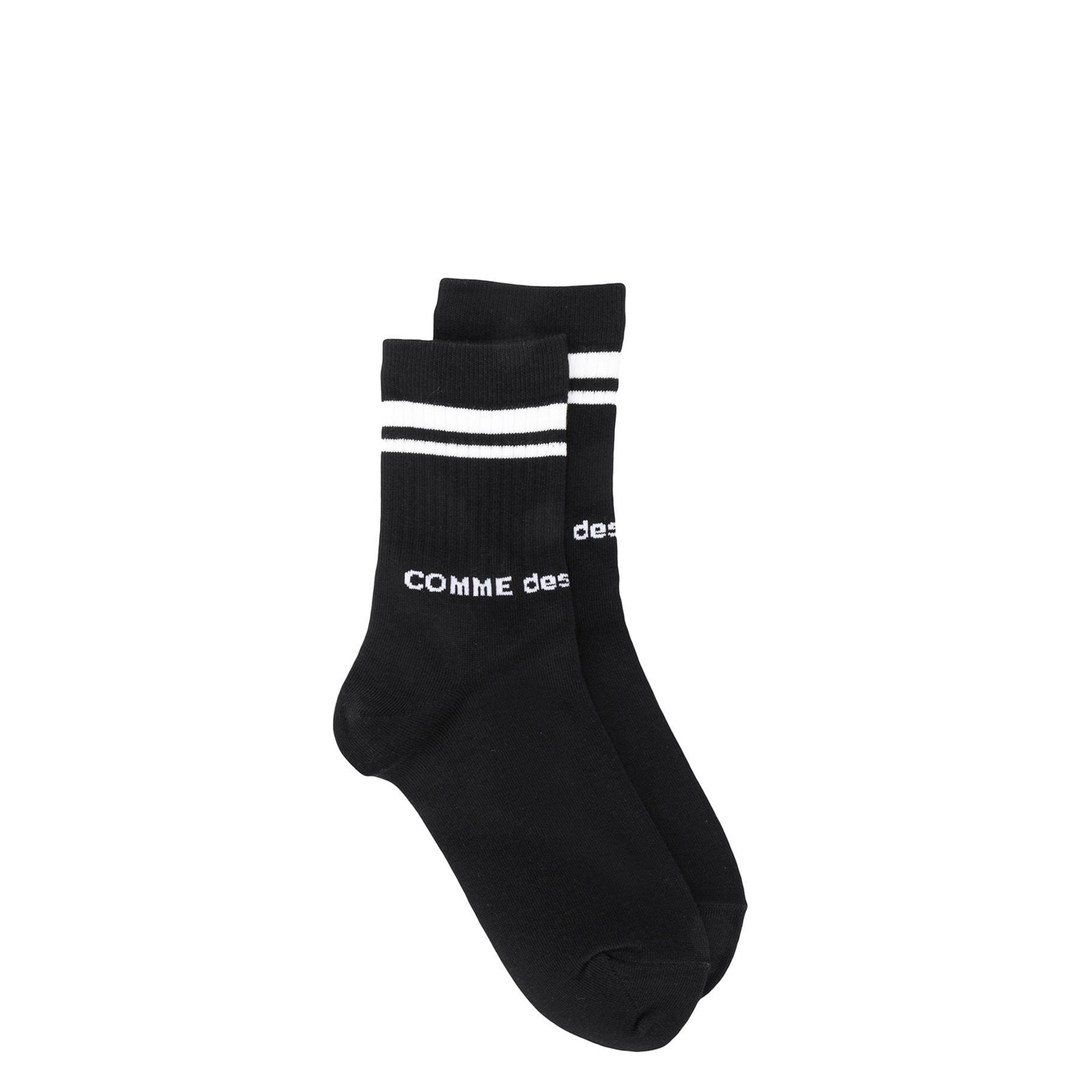 COMME_des_GARCONS_Cdg_Short_Socks_Black