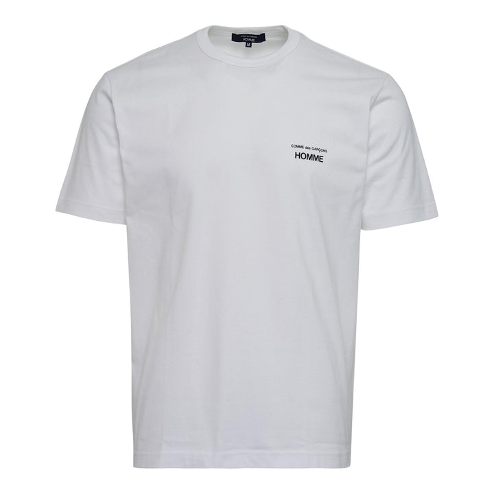 Club21 - COMME des GARCONS HOMME - Cotton Jersey Garment Print T-Shirt - TEES - White