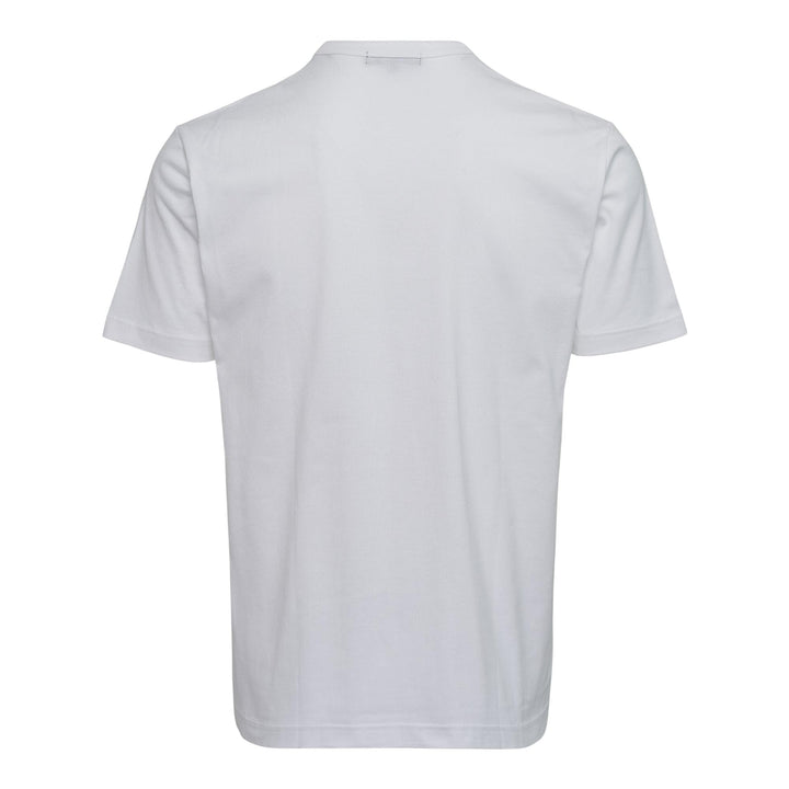 Club21 - COMME des GARCONS HOMME - Cotton Jersey Garment Print T-Shirt - TEES - White