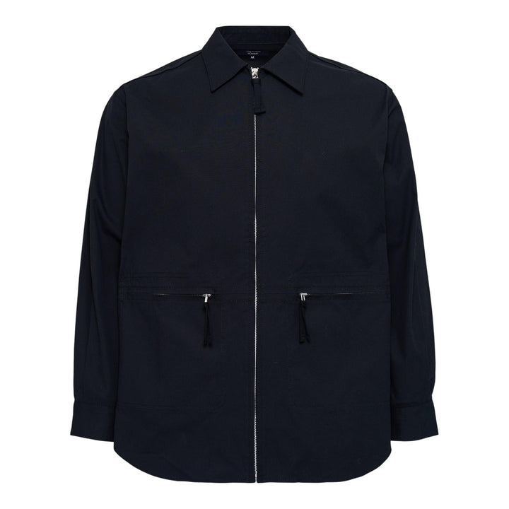 Club21 - COMME des GARCONS HOMME - Cotton Oxford Shirt - SHIRTS - Black