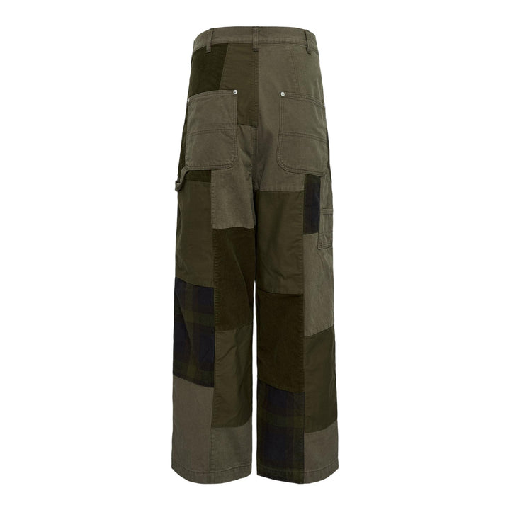 Club21 - COMME des GARCONS HOMME - Cotton Oxford X Multi Fabrics Pants - PANTS - Beige