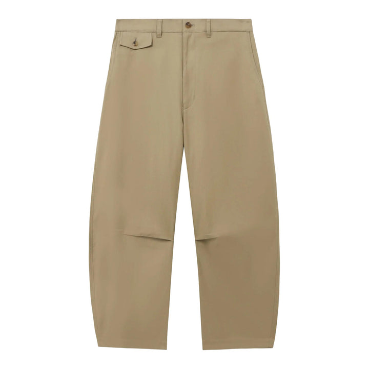 Club21 - COMME des GARCONS HOMME - Cotton Serge Pants - PANTS - Beige