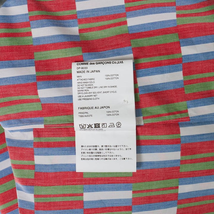 Club21 - COMME des GARCONS HOMME DEUX - Cotton Broad Printed Long Sleeve Shirt - SHIRTS - Multi