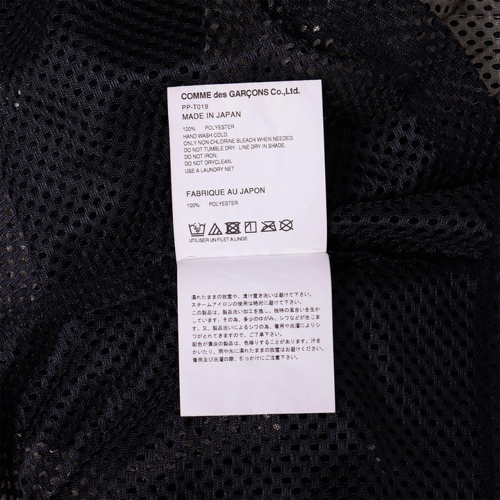 Club21 - COMME des GARCONS HOMME PLUS - Polyester Mesh Coloured Long Sleeve T-Shirt - TEES - Khaki