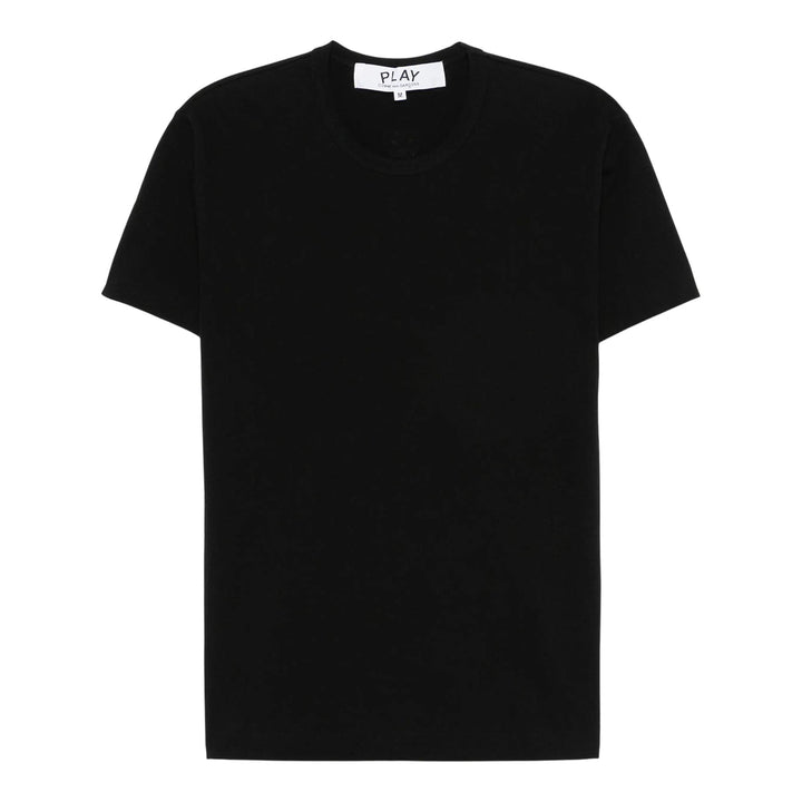 Club21 - COMME des GARCONS PLAY - Back Black Emblem T-Shirt Unisex - TEES - Black