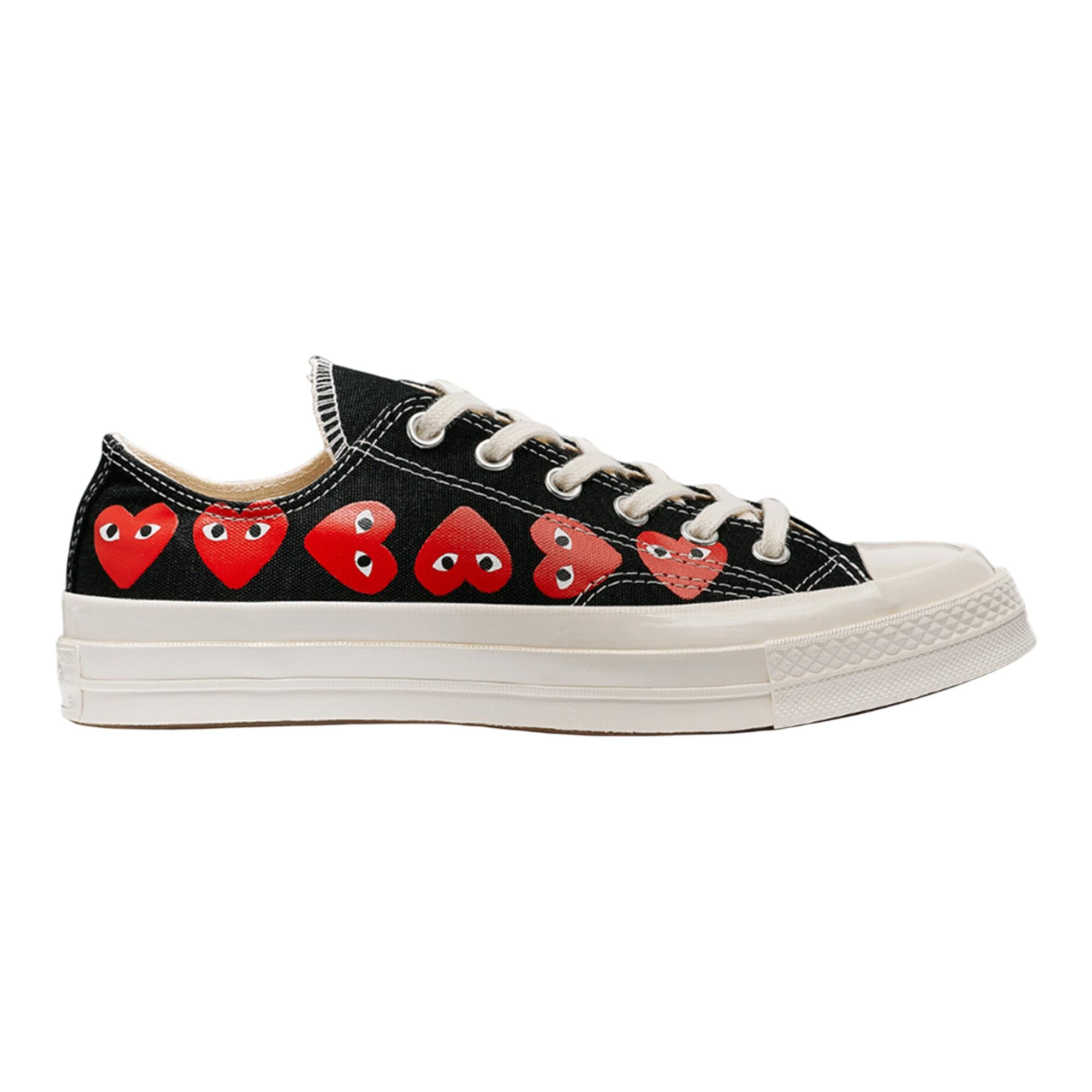 Converse Multi Red Heart Low Top - Main Image