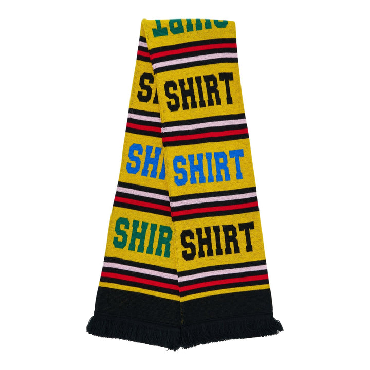 Club21 - COMME des GARCONS SHIRT - Knitted Jacquard Acrylic Football Scarf - SCARVES - Multi