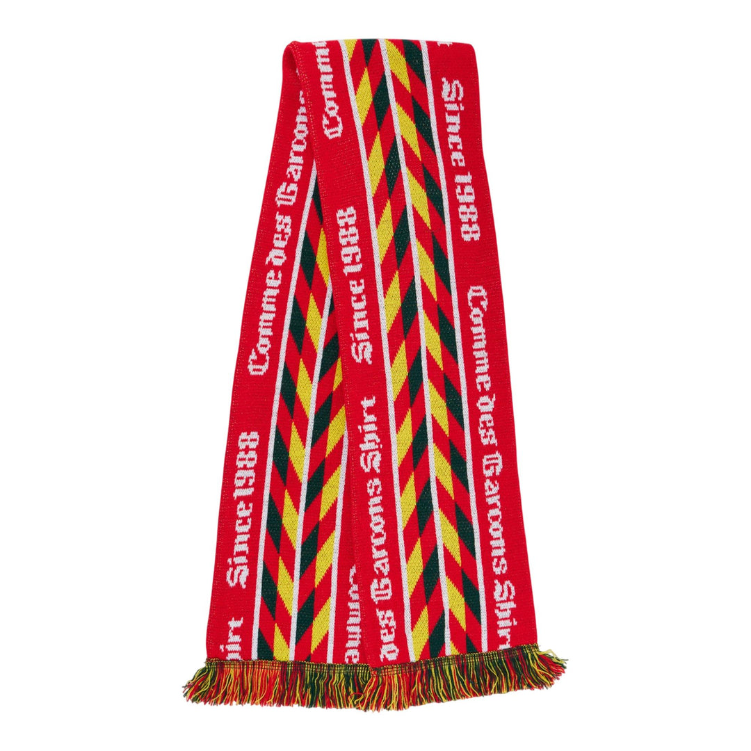 Club21 - COMME des GARCONS SHIRT - Knitted Jacquard Acrylic Football Scarf - SCARVES - Multi