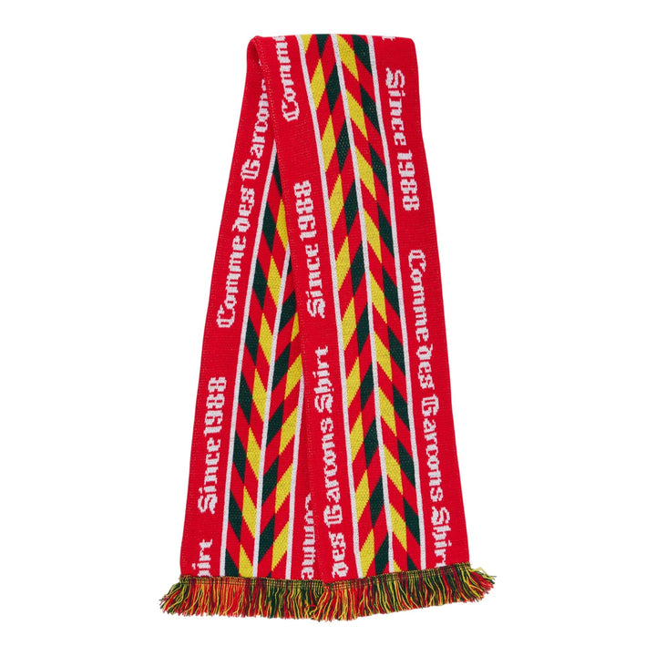 Club21 - COMME des GARCONS SHIRT - Knitted Jacquard Acrylic Football Scarf - SCARVES - Multi