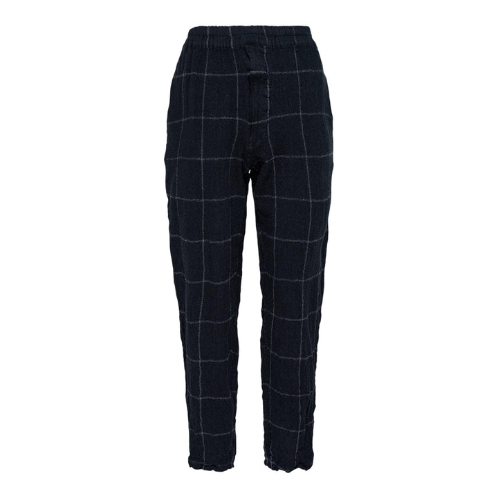 Club21 - COMME des GARCONS SHIRT - Wool Windowpane Check Pants - WOVEN PANTS - Grey